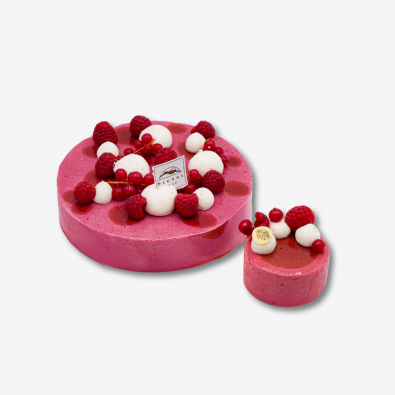 Entremets 100% fruits rouges