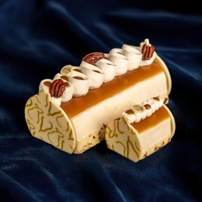 Bûches Poire-pécan