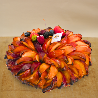 Tarte aux nectarines