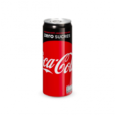 Coca cola zero canette 33cL