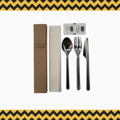 Kit couverts plateau repas