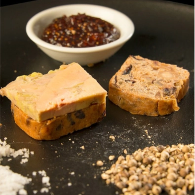 Plateau de 20 toasts au foie gras