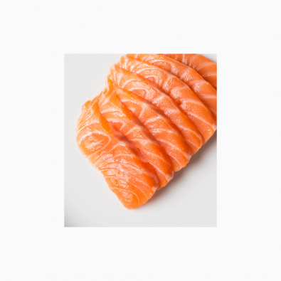 Plateau de saumon façon sashimi 20 tranches 300g