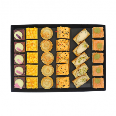 Plateau de 30 pièces salées froides