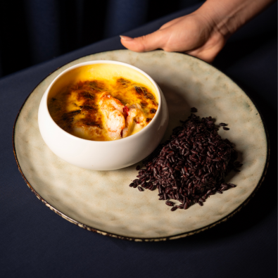 Le gratin de langouste