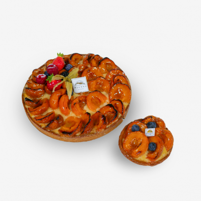 Tarte abricots 6 personnes
