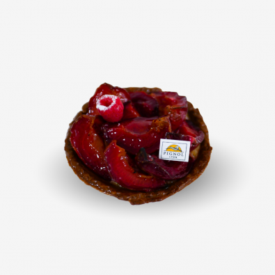 Tarte prune individuelle