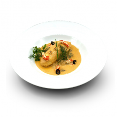 Quenelle de brochet aux écrevisses